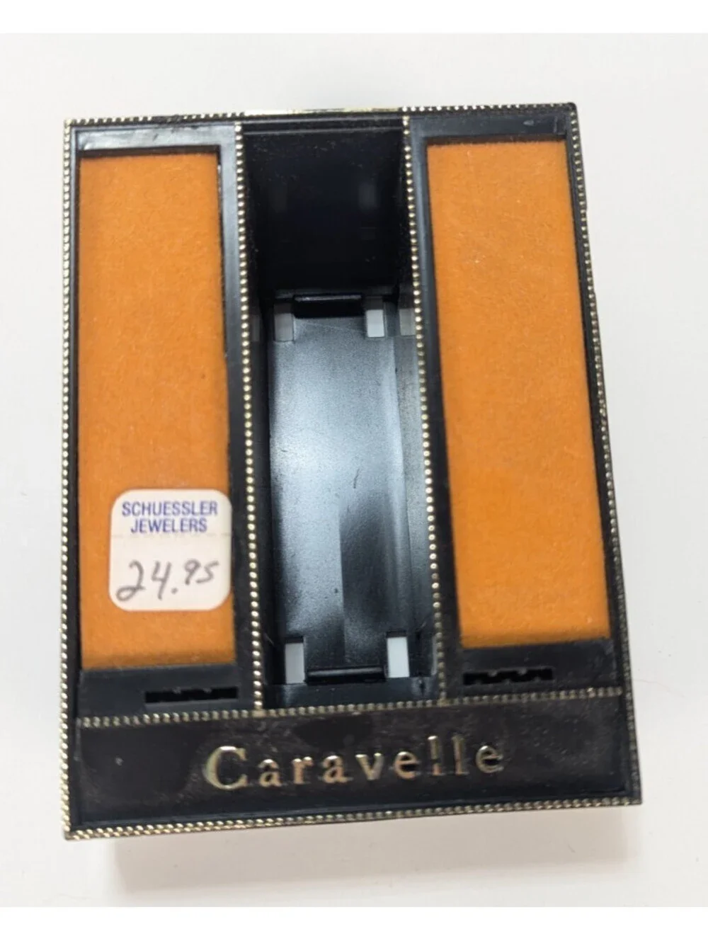 1974 Caravelle Bulova 41162 7J Mechanical Watch NOS Box Tags Running 31mm